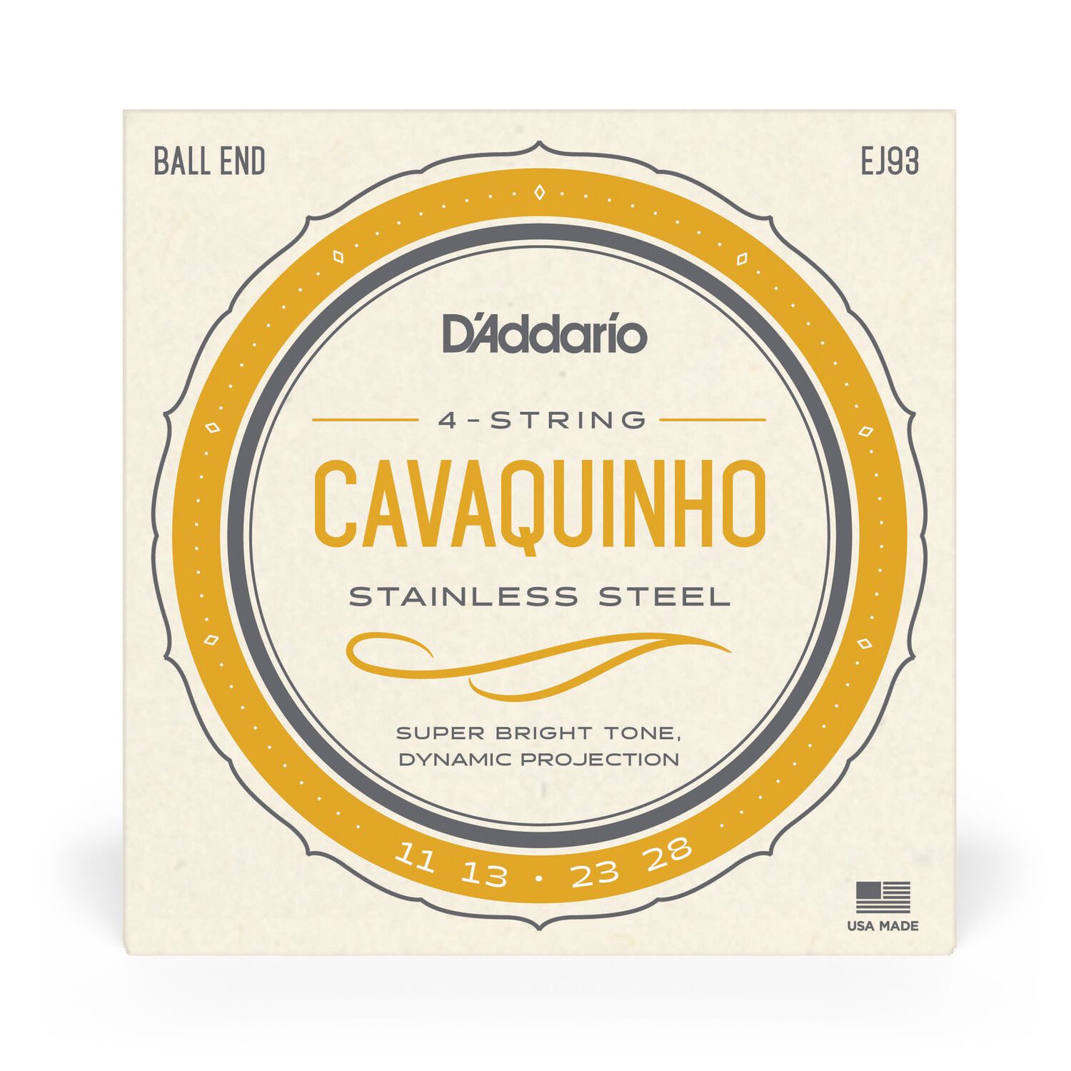 Set De Cuerdas Cavaquinho Stainless Ej93 Daddario image number 1.0